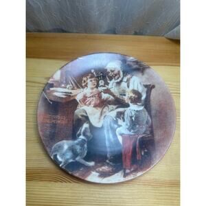 Norman Rockwell “The Toy Maker” Collector Plate Knowles 1977 Rockwell Heritage
